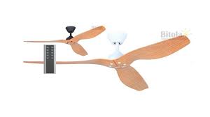 Why we love quorum lighting & fans. Trinidad Dc Ceiling Fan 52 With Remote Black Or White With Timber Mercator Fc420133