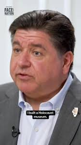 Illinois Gov. JB Pritzker, asked whether he believes President Trump is an  authoritarian, pointed to Germany's history. He noted that he built a  Holocaust museum and knows "what the history was of