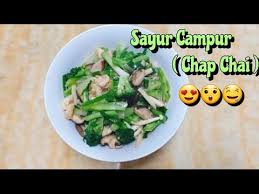 Resep sayur oyong campur tahu ini bisa menjadi menu pilihan untuk menu makan hari ini. Resepi Sayur Campur Sihat Untungresepi Forshope Com