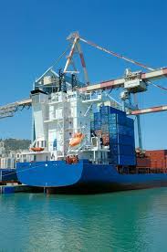 Cargo Ship In A Port Unloading Of Cargo Ship In A Port Sponsored Ship Cargo Port Cargo Unloading Ad Cargo Shipping Ship