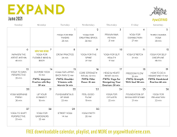 These free 2021 monthly calendars are.pdf files that download and print on almost any printer. Calendar Yoga With Adriene