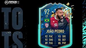 João pedro, 29, from brazil cagliari calcio, since 2014 second striker market value: Joao Pedro Fifa 20 Challenges How To Complete The Totssf Objective