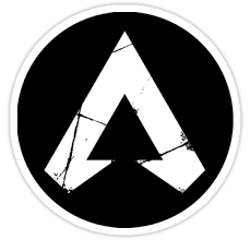Apex Legends White Logo Sticker Apex Logo Logo Sticker Apex