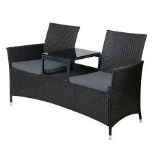 We did not find results for: Gardeon Outdoor Furniture Chair Bench Sofa Table 2 Seat Cushions Wicker Black For Sale Online Ebay