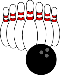 Find images of bowling pins. Bowling Ball And Pins Free Clip Art Bowling Pins Bowling Boutique Scrapbooking