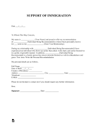 Us Citizenship Letter Of Recommendation Example Sada