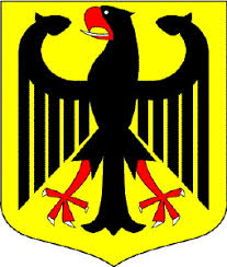 La bandera es tricolor y consta de tres franjas horizontales de igual tamaño de colores negro, rojo y dorado (oro). Bandera De Alemania