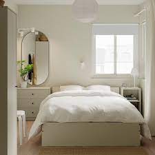It's your own private retreat from the clamor of the outside world, or even the clamor of your kitchen and living room if you live with others. Gursken Bedroom Furniture Set Of 4 Light Beige Ikea