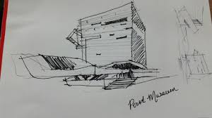 Studies In Architecture Week 10 Sketch The Perot Museum Of Nature And Science Nature Museum Museum Architecture