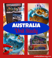 Australian Unit Study Creekside Learning Study Unit Australia For Kids The Unit
