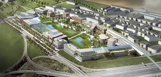 Eco business park 2 is just 6.5km away from senai airport. World S First Circular Business Park In Paris Mimics Nature To Achieve Sustainability