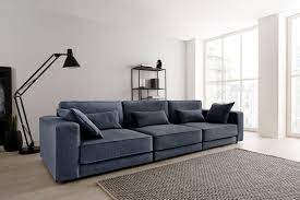 Ein federkern sofa gehort zu den klassikern die solide qualitat versprechen und sie auch halten. Otto Products Big Sofa Grenette Modulsofa Im Baumwoll Leinenmix Oder Umweltschoned Aus 70 Recyceltem Polyester Federkern Online Kaufen Otto