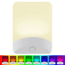 General Electric Colorchanging Led Night Light Target In 2020 Led Night Light Night Light Color Changing Led