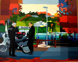 3,493 people checked in here. Kunstwerk Bikertreff Am Haus Scheppen 1 Von Sigrid Eilert Prasentiert Bei Kunst Leben Com