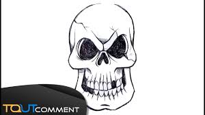 Les tête de mort peuvent être un sujet intéressant à dessiner. Dessin De Tete De Mort Youtube