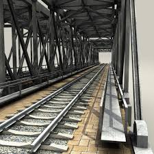Railway Bridge 3d Model Railway Bridges Railway 3d Model