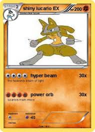 Pokemon card lucario gx 122/131 holo forbidden light proxy card. Pokemon Shiny Lucario Ex