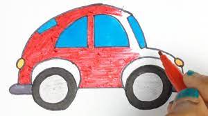 For drawing a cartoon toy car, you will need paper, pencil,. How To Draw A Toy Car Easy Step By Step For Kids Cartoon Car Drawing For Children Junior S Art Youtube