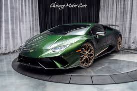 2018 Lamborghini Huracan Performante Lp640 4 Coupe Chicago Motor Cars United States For Sale On Luxurypu In 2020 Lamborghini Huracan Lamborghini Lamborghini Logo