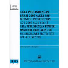 'regulations for implementing the recent whistleblowers act. Witness Protection Act 2009 Act 696 Whistleblower Proctection Act 2010 Act 711 Hingga 20hb Julai 2020 Shopee Malaysia