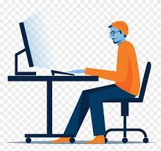 Work from home, remote working, freelancer, freelance, working, home, stay at home, gig, work, gaming, png. Clipart Black And White Stock Work At Home Remote Jobs Woman Free Transparent Png Clipart Images Download