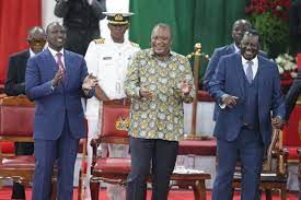News today provides you with breaking news of events happening in kenya and around the world. Uhuru Raila Bbi Team Retains Powerful President Weak Pm The Standard