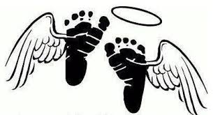 Download Miscarriage Baby Feet With Angel Wings Svg Novocom Top