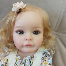 22inch 55cm Full Body Silicone Reborn Princess Sue-Sue Toddler Girl Doll  Hand-detailed Paiting Rooted Hair