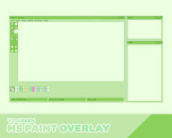 Premium produkte für twitch und co. Cute Green Ms Paint Twitch Overlay Creative Art Stream Streaming Overlay Pixel Style V2 In 2021 Video Design Youtube Overlays Cute Overlays
