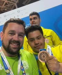 We are proud of our own James Aherne, who has just returned from Turin  after volunteering at the Winter Special Olympics.