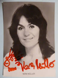ah- Vera Müller-Weidner, Autogrammkarte