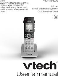 Jul 25, 2002 · how to unlock the vtech phone? Vtech Telecommunications 80 9677 00 4 Line Small Business System Console With Cordless Handset User Manual