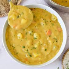 German Potato Soup Kartoffelsuppe Vegan Recipe Elavegan German Potato Soup Vegan Potato Soup Vegan Soup Recipes