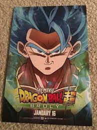 Goku and vegeta encounter broly, a saiyan warrior unlike any fighter they've faced before. 1x Postcard Mini Poster From Dragon Ball Super Broly Movie 2019 Gogeta Special For Sale Online Ebay