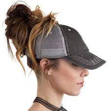 Boekweg Ponytail Hat Fashionable Hats Made For Ponytails Hat Hairstyles Ponytail With Hat Headbands For Short Hair