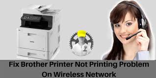 If you use the brother machine. Fix Brother Printer Not Printing Problem On Wireless Network Printer Canada Printersupport Ontario Brother Printers Wireless Networking Printer