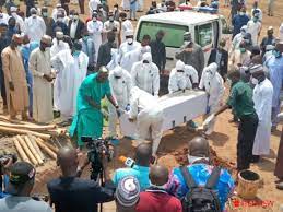 We just received the body of abba kyari the deceased chief of staff the president in abuja. Abba Kyari Buried At Gudu Cemetery Theinterview Nigeria