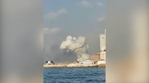 A large explosion ripped through beirut. Orbiter Ch Space News Satellite Kanopus V Captured The Consequences Of The Explosion In The Port Of Beirut