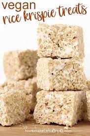 Vegan Rice Krispie Treats Gluten Free Too Howtomakecerealtreats Com Recipe In 2020 Vegan Rice Krispie Treats Krispie Treats Gluten Free Rice Krispie Treats