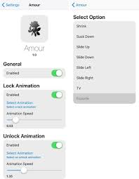 Today we present you lockglyphx, a tweak that will allow you to add . Customize Your Iphone S Locking Unlocking Animations With Amour