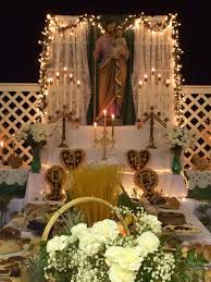 St Joseph Table St Josephs Day Table Decorations St Joseph