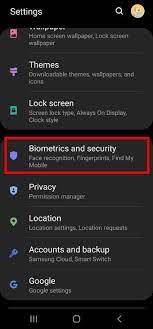 Hit three dots located on the top right corner. How To Use Galaxy S20 Face Recognition Face Unlock Samsung Galaxy S20 Guides
