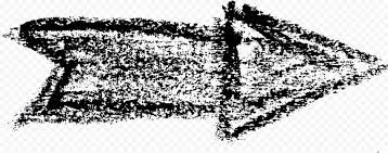Black Hand Sketch Arrow Pointing Right Chalk Effect Hand Sketch Arrow Pointing Right Black Hand