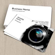 Create a blank photography business card. Simply Black And White Photographer Camera Lens Business Card Zazzle Com Photography Business Cards Template Photographer Business Cards Photography Business Cards