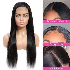 Supernova hair supply top quality colored lace front wigs human hair, glueless lace wigs, best full lace wigs with various hairstyles for african american women. Buy Straight Lace Front Wigs Human Hair For Black Women 9a Brazilian Virgin Hair Lace Closure Human Hair Wigs Pre Plucked With Baby Hair Natural Color 22inch Straight Hair Wig Online In Indonesia