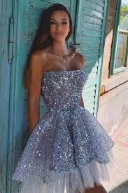 Cute Tulle Sequin Short Prom Dress Tulle Sequin Homecoming Dress Cd528 In 2020 Rochii Elegante Rochii ținute