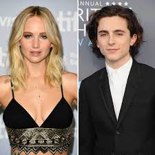 Jennifer Lawrence reveals her crush on Timothee Chalamet