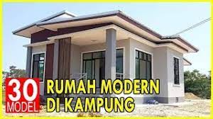 See more ideas about malaysia, seni bina, rumah agam. Desain Rumah Modern Minimalis Terbaru Cocok Untuk Di Kampung Pedesaan Youtube