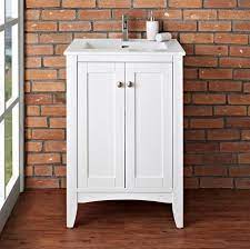 Exceptional durability and fine craftsmanship render this sensible and gracious style as popular today as it was in the 19th width. Shaker Americana 24 Vanity Polar White Fairmont Designs Fairmont Designs