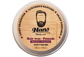 pomade hair wax hans manly care